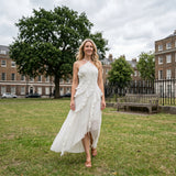 Leonor | Elegantna plisirana haljina