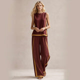 Sophie | Elegantan Set sa Širim Pantalonama