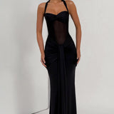 Haljina Nina™ - Zanosna Elegancija sa Drape Efektom